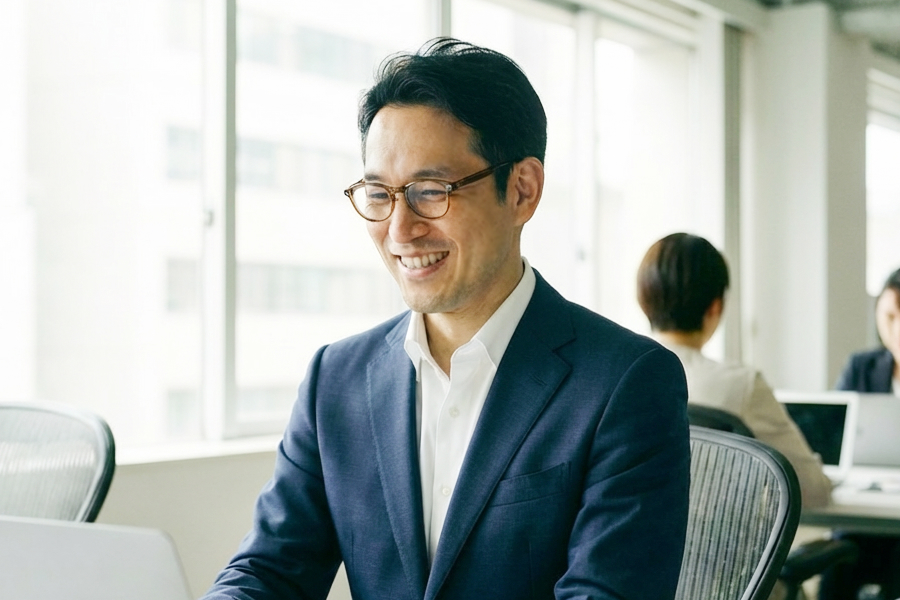 PCでシフトを作成するイメージ